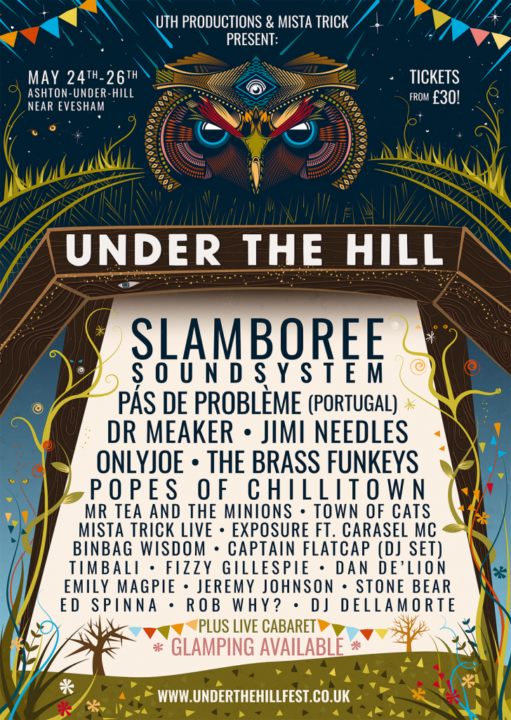 Under The Hill Festival Line Up 2019